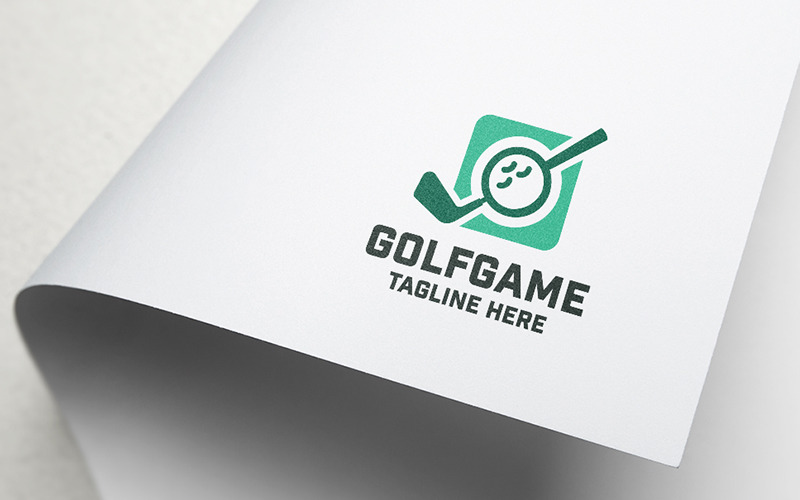 Professional Golf Game Logo Logo Template