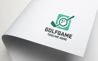 Professional Golf Game Logo