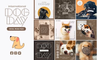 International Dog Day Social Media