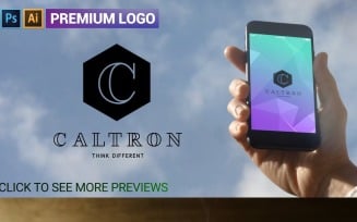 Premium CALTRON C Letter Logo Template