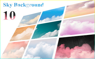 Sky Digital Paper, Sky Background