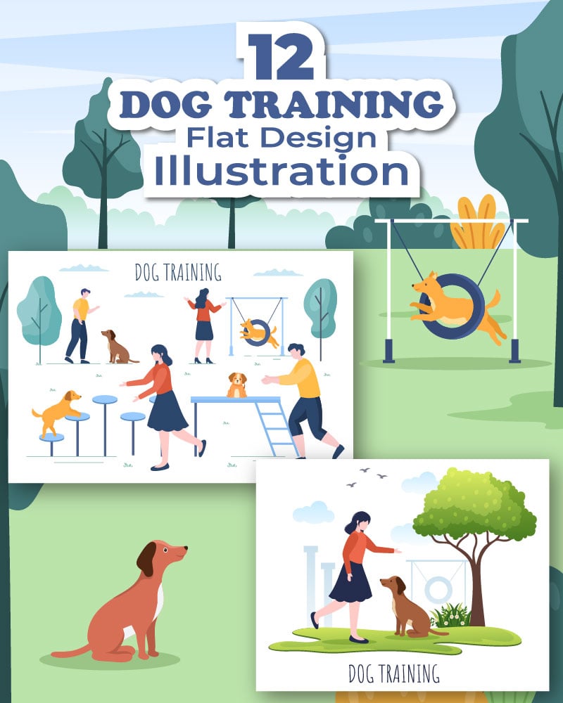 Template #232071 Dog Training Webdesign Template - Logo template Preview