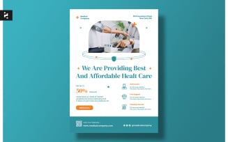 Medical Clinic Promotion Flyer Template