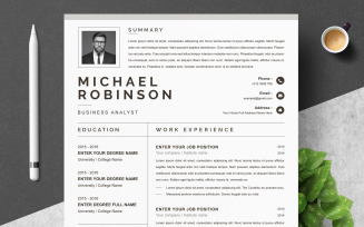 Robinson / Clean Resume Template