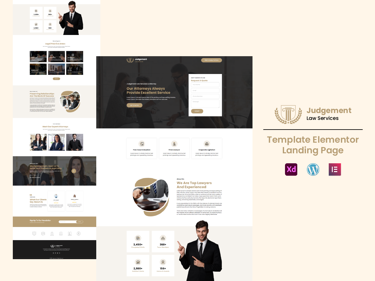 Template #232123 Business Multipurpose Webdesign Template - Logo template Preview