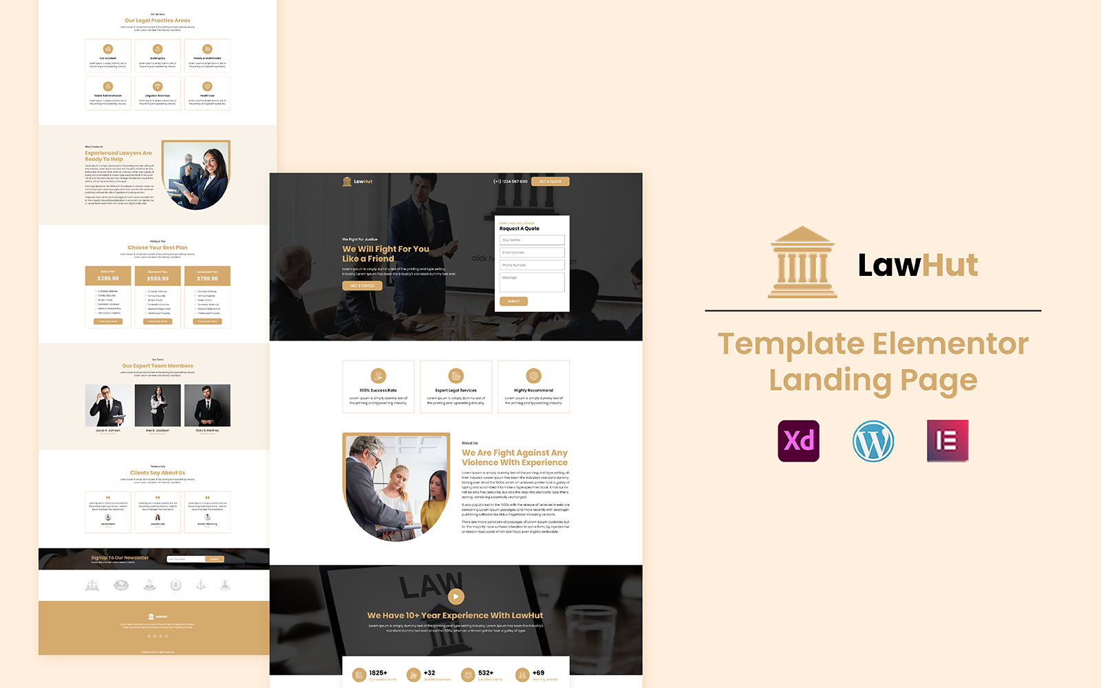 Template #232132 Services Law Webdesign Template - Logo template Preview