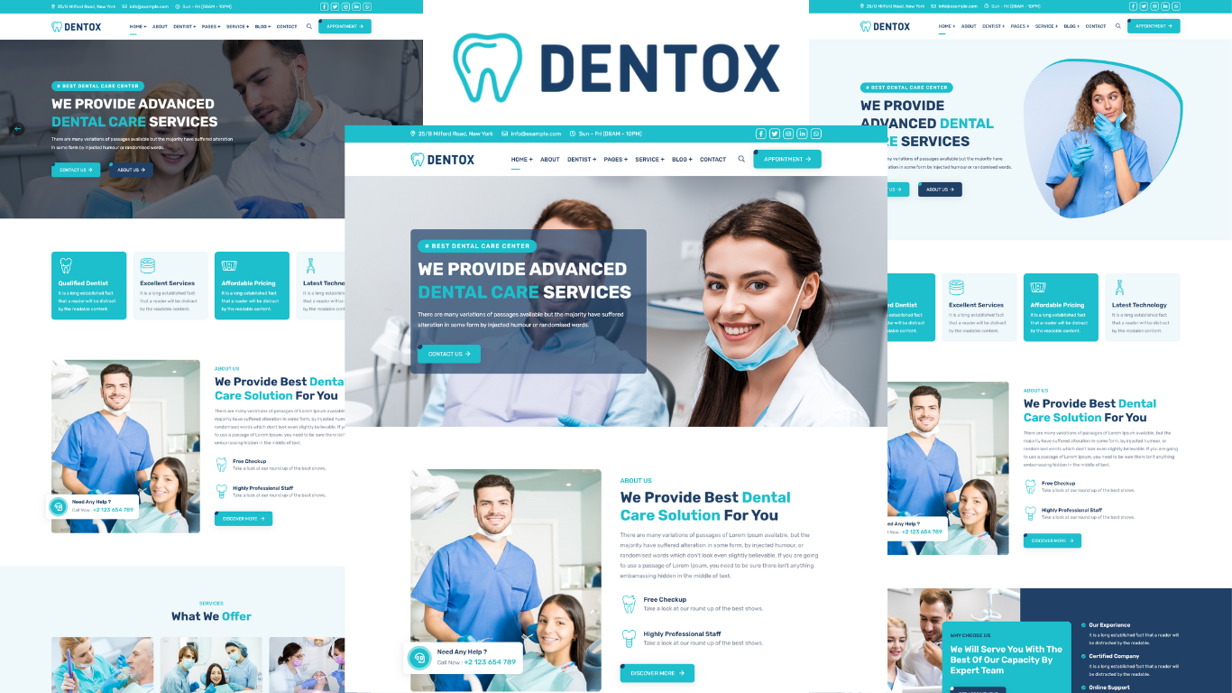 Kit Graphique #232141 Clinic Dental Divers Modles Web - Logo template Preview