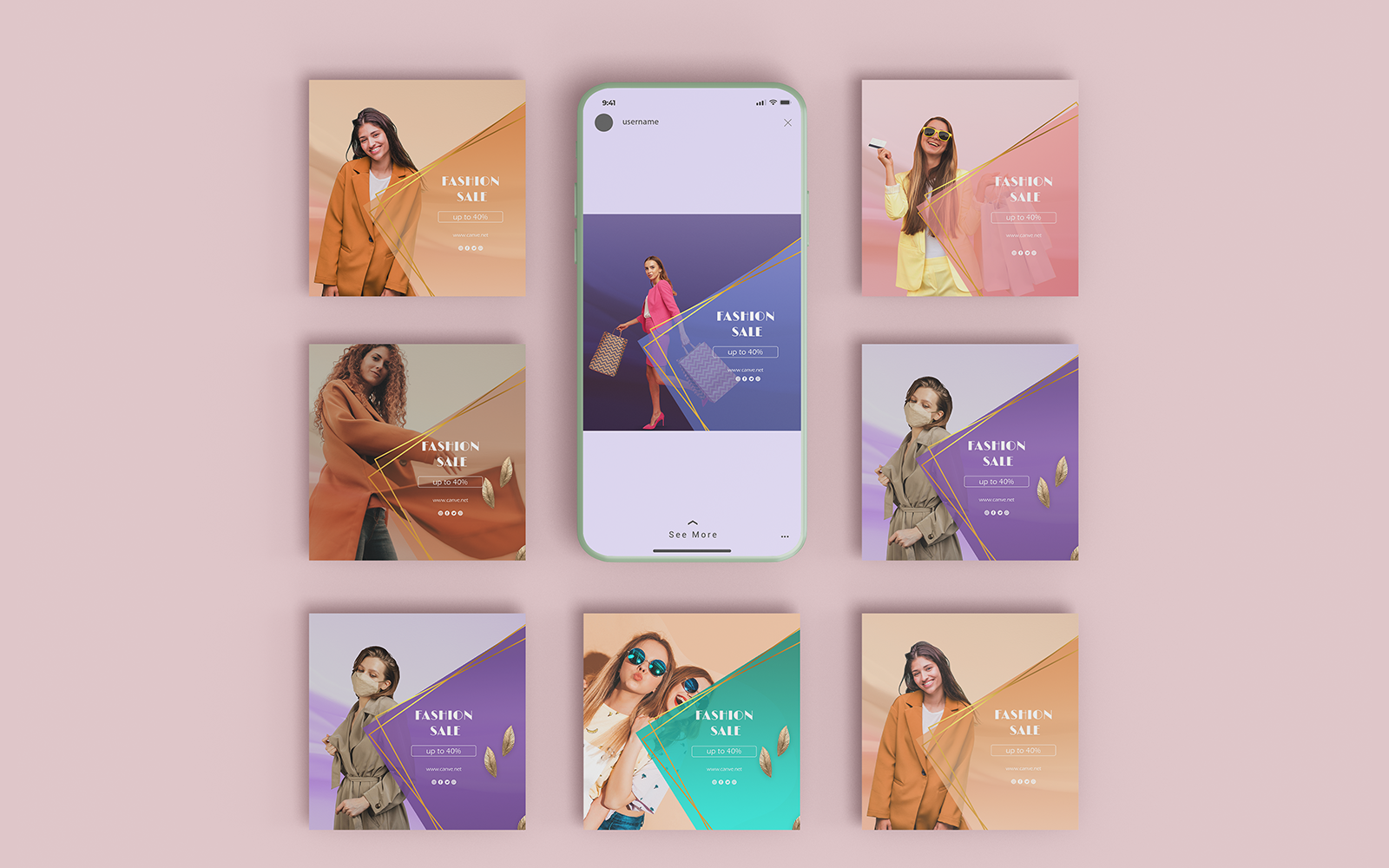 Fashion Post Social Media Template