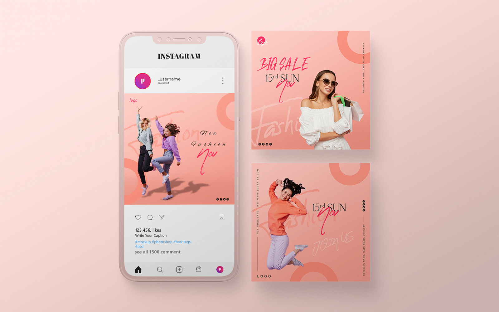 Fashion and Shopping Social Media Template