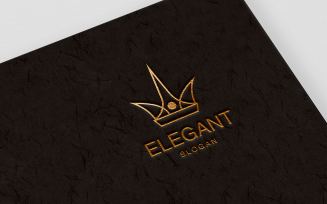 Crown Logo For Fancy And Elegant Business