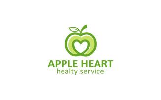 Healthy Heart Logo Design Template