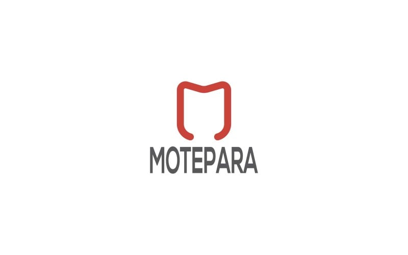 Motepara M Letter Logo Design Template Logo Template