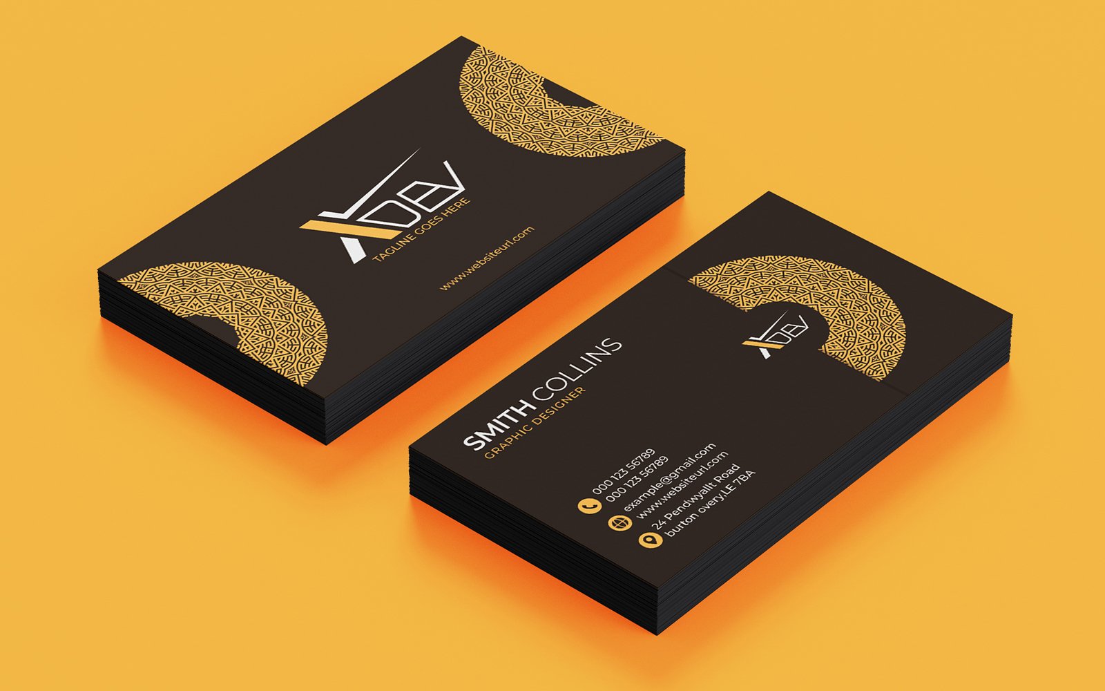 Template #232203 Cardornamentidentificationflourish  Webdesign Template - Logo template Preview