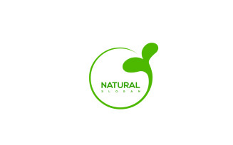 Natural Vector Logo Template