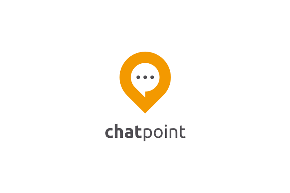 Chat Point Vector Logo Template