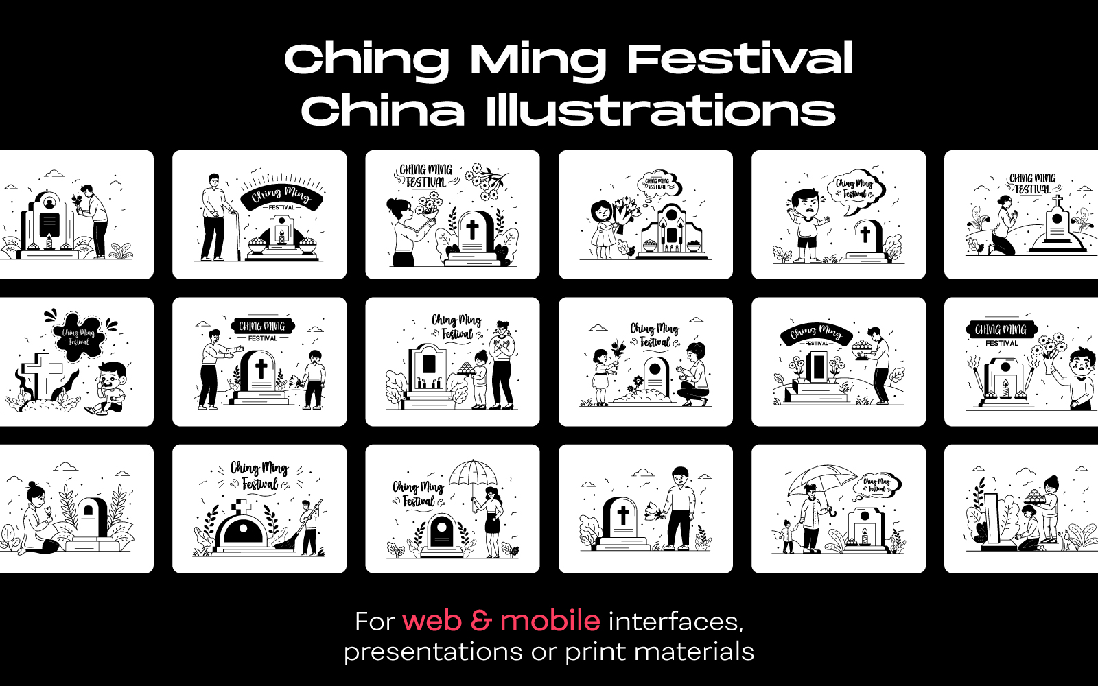Kit Graphique #232314 Ching Ming Divers Modles Web - Logo template Preview