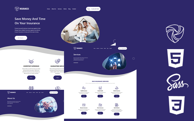 Kit Graphique #232353 Insurance Agent Divers Modles Web - Logo template Preview