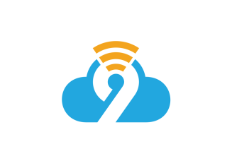 Cloud Nine Vector Logo Template