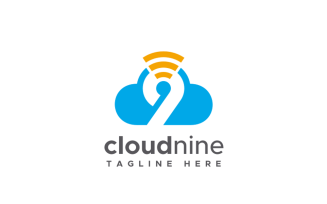 Cloud Nine Vector Logo Template