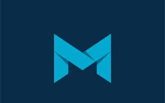 Media - Letter M Logo Template