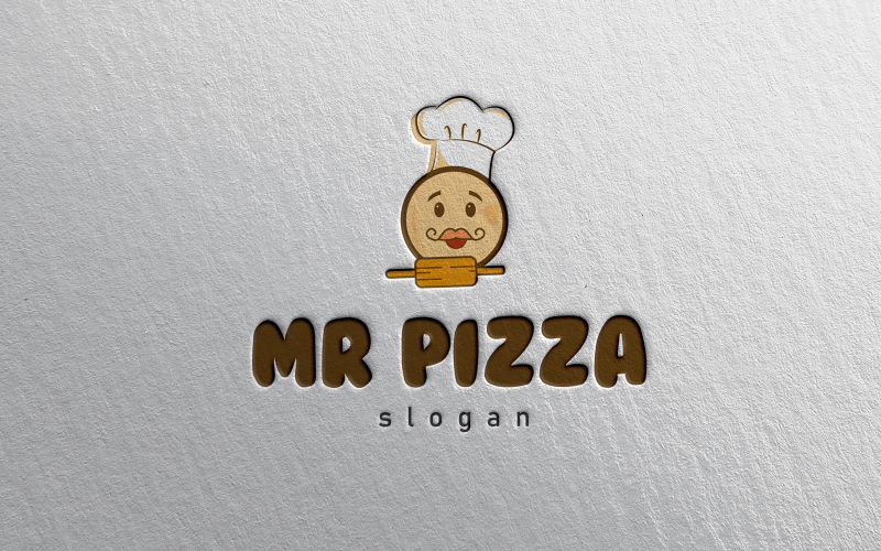 Pizza Logo For Restaurant Logo Template