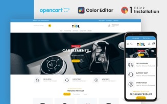 Power Tools and Accessories Store Opencart Theme
