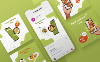 Restaurant And Food Delivery Social Media Template