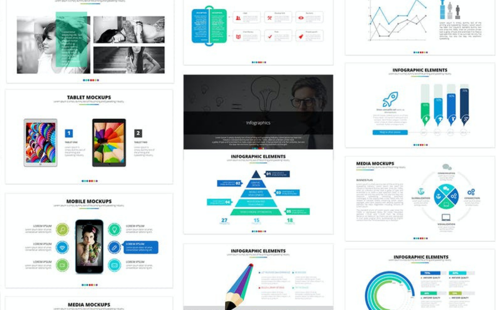 Elite Business Presentation PowerPoint Template