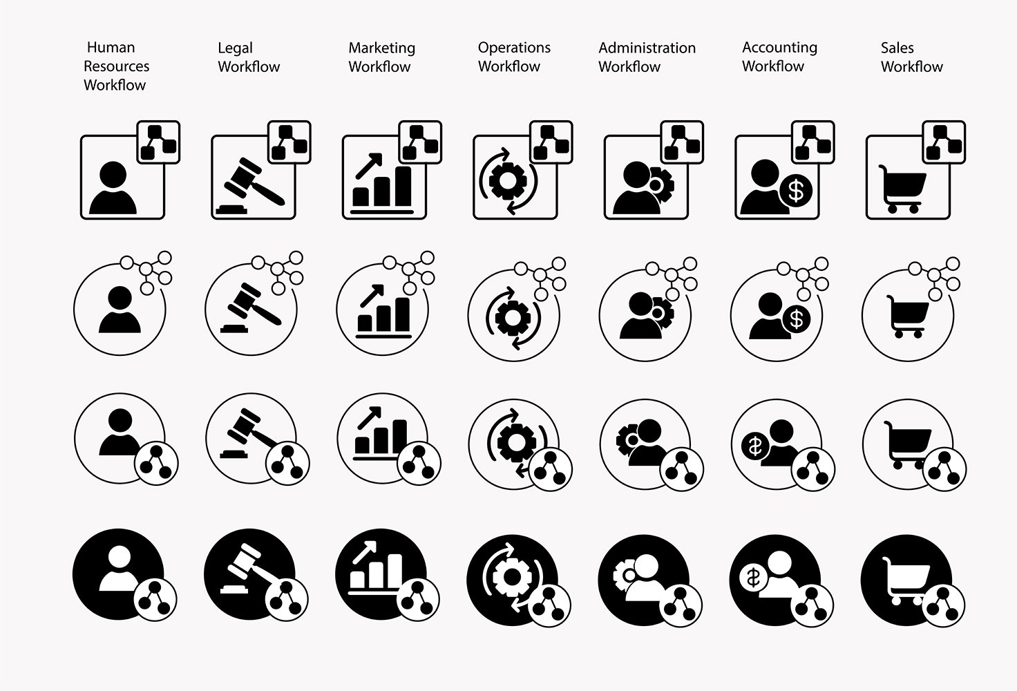 Kit Graphique #232582 Human Ressources Divers Modles Web - Logo template Preview