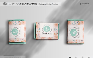 Handmade Soap Branding Mockup