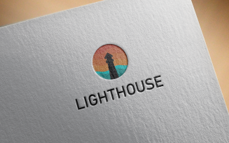 Lighthouse elegant Logo Template