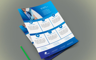 Medical Doctor and Hospital Flyer Template