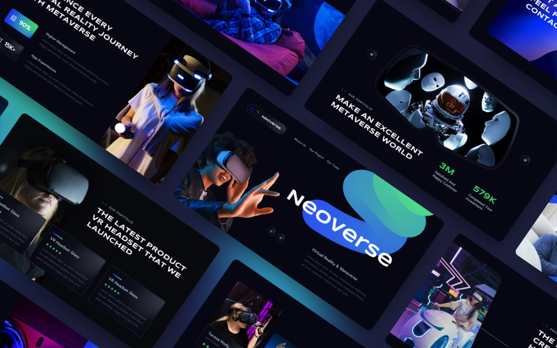 Neoverse - Virtual Reality & Metaverse Keynote Template