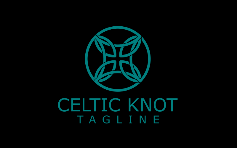 Celtic Knot Symbol Design Logo 2 Logo Template