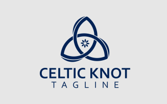 Creative Knot Symbol Design Logo