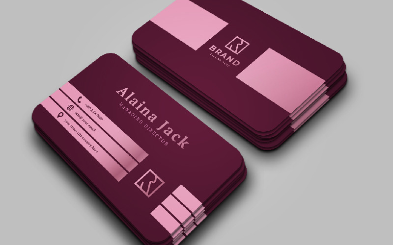 Luxury And Premium Business Card Template Corporate Identity