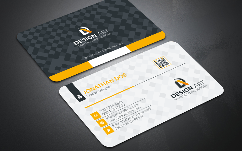 Modern & Creative Business Card Corporate Identity