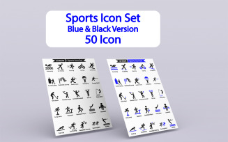 50 Premium Sports Icon set
