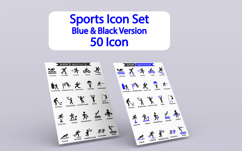 50 Premium Sports Icon set Icon Set