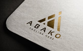 Professional Abako Letter A Logo