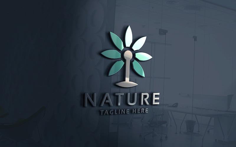 Professional Field Nature Landscape Logo Logo Template