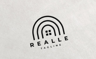 Professional Line Real Estate Logo