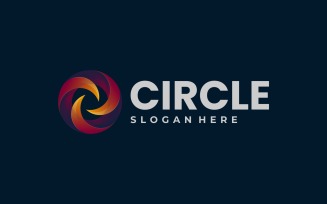 Circle Gradient Colorful Logo Template