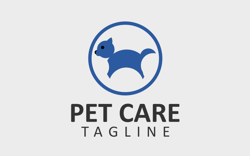Pet Care Custom Logo Design Logo Template