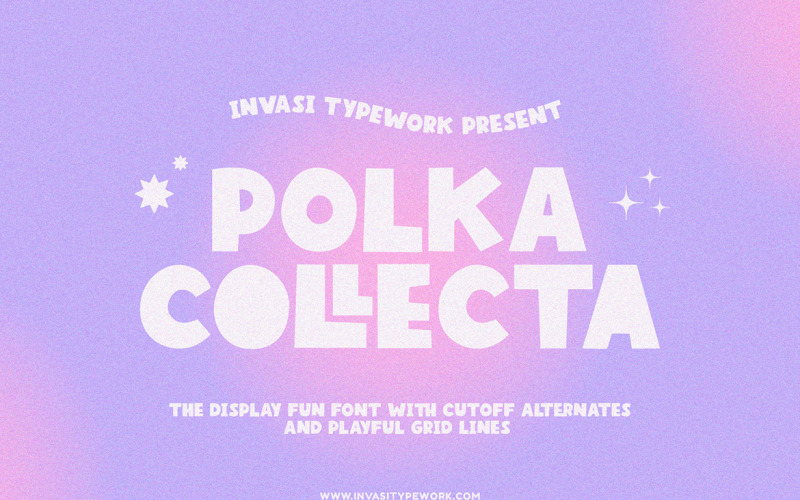 Polka Collecta - Bold Playful Font
