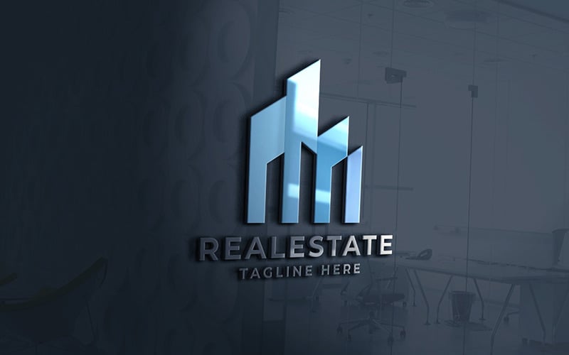 Professional Building Real Estate Logo Logo Template