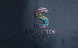 Professional Super Tech Letter S Logo