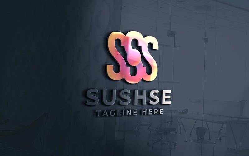 Super Share Select SSS Letter Logo Logo Template