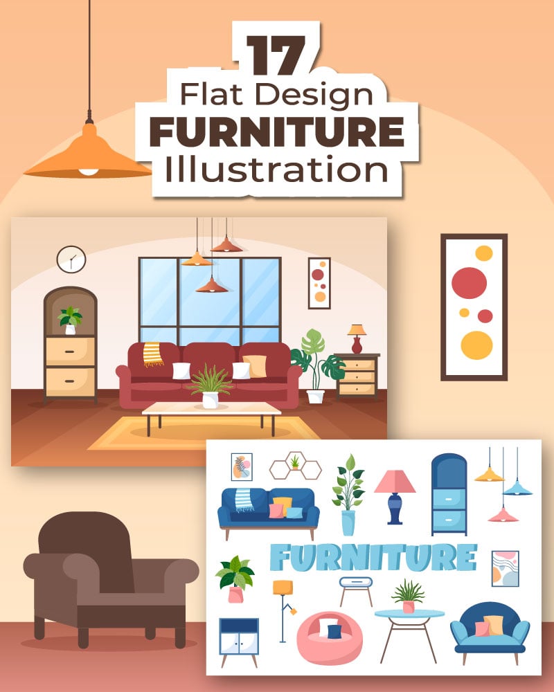 Kit Graphique #232924 Furniture House Divers Modles Web - Logo template Preview