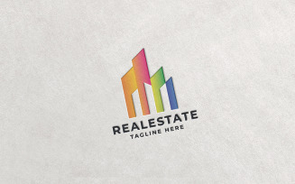 Professional Real Estate Building Logo